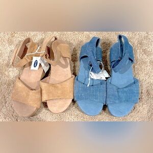 New With Tags Old Navy Sandal Bundle